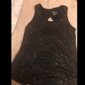 🧳Black and gold stars, new, old navy active